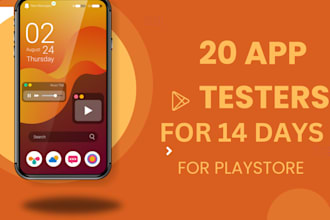provide 20 testers, app testing for google play app close testing for 14 days