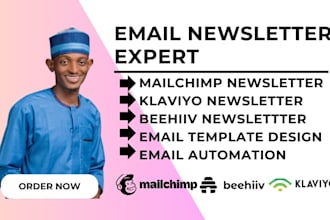 design beehiiv newsletter design mailchimp newsletter design klaviyo newsletter