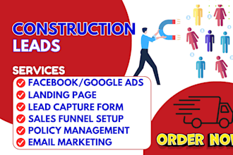 do b2b construction leads roofing leads plumbing solar leads hvac sales funnel