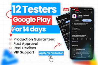 proved 12 testers google paly close testing for 14 days