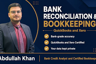 do bookkeeping and bank reconciliation in quickbooks and xero