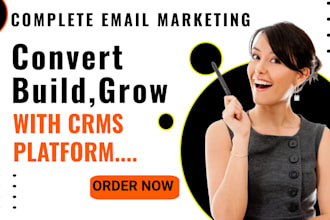set up klaviyo email marketing  with sendinblue, convertkit, and email signature