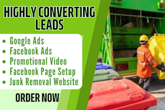 generate junk removal leads trash leads junk hauling cleaning leads leads