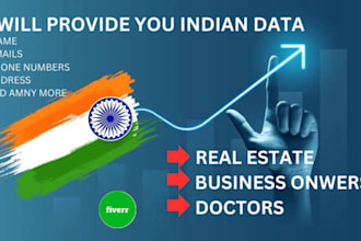 provide you indian real estate doctors and business data