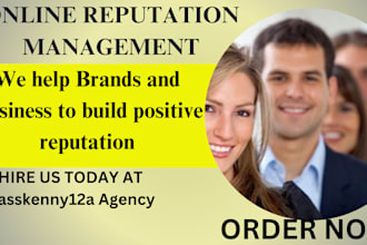 do ORM, online reputation management for your brand