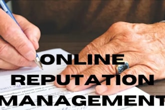 do ORM, online reputation management for your brand and reverse seo