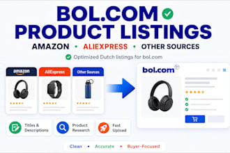 create dutch bol com dropshipping product listings