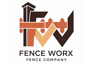 make really eye catching fence company logo