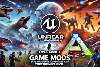 create game modder for unreal engine 4,unreal engine 5 ark mods