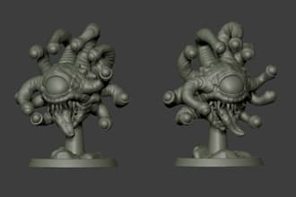sculp figures, miniatures, props for 3d printing
