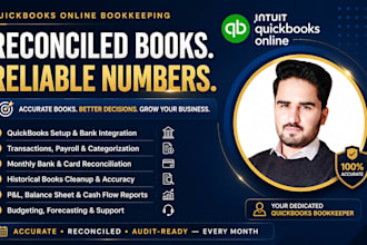 do quickbooks bookkeeping and month end close