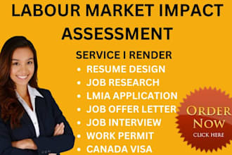 secure fast lmia application, job search, work permit with visa