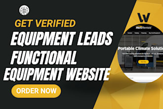generate equipment leads equipment leasing leads design equipment store website