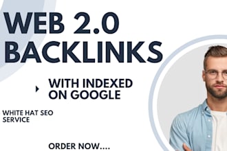 create web 2 0 backlinks with indexed on google