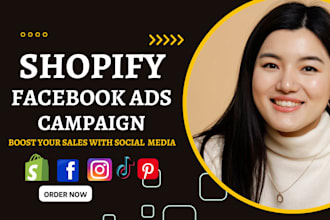 do shopify facebook ads campaign, fb ads campaign manager and instagram ads