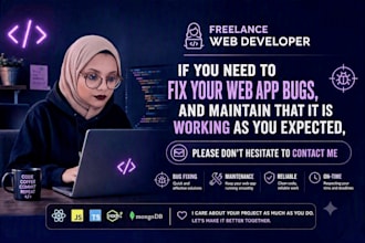 fix react, express bugs in 24 hours