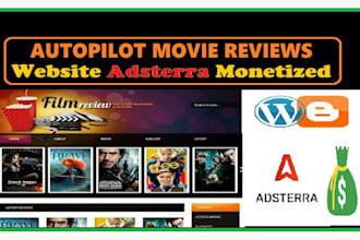 build a fully automated streaming news autoblog website