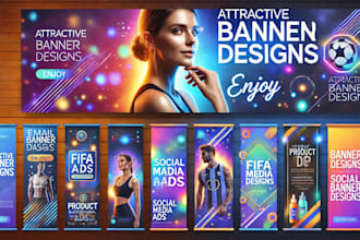 design website banners web sliders and shopify web design