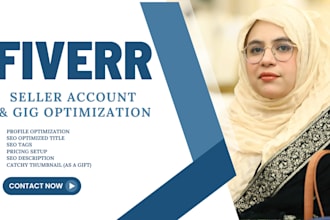 write fiverr gig seo title, tags, pricing, and description