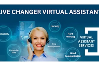 be live changer creative business, personal, virtual assistant from philippine