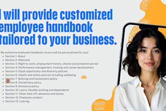 employee handbook,policy manual, policies and procedures