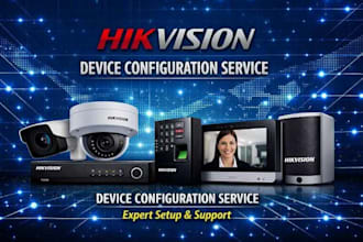 help you configure any hikvision device
