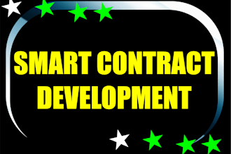 develop custom solidity smart contract ethereum web3 dapp solidity developer