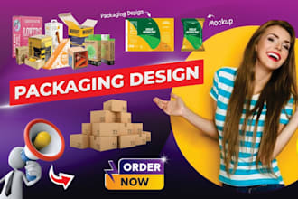 do packaging design packaging label and box sleeve design
