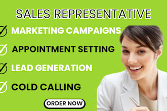 do sales closer sales representative lead generation  telemarketing sales agent