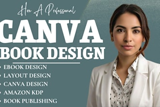 use canva to design your brand logo, kdp ebook, cover, journal, planner mockups