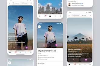 develop social chat app, social media app, tinder app, dating app, video chat