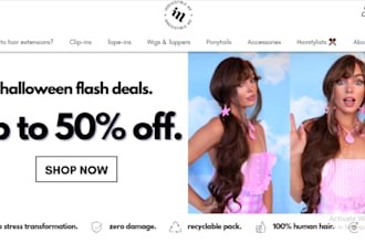 create a successful hair extension dropshipping website on shopify