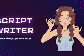 professionally write engaging manga, and manhwa scripts