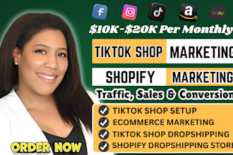 boost shopify sales, shopify ecommerce marketing, shopify promotion, tiktok shop