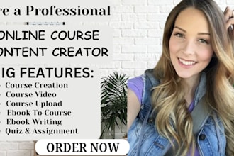 create online course content kajabi elearning course creation ebook writer