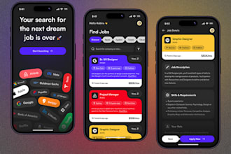 develop job portal app, job hunting app, job searching app, job seeking app
