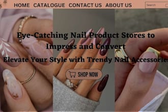design money making nail shopify nail polish store beauty website cosmetic store