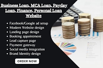 design business loan website loan mca payday loan finance personal loan website