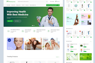 develop food delivery app, pharmacy website, restaurant app, telemedicine app