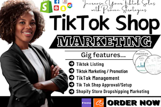 setup tik tok shop, tiktok shop dropshipping, fix rejected shop, tiktok listing