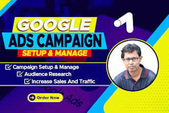 setup, optimize and manage your google ppc ads campaign