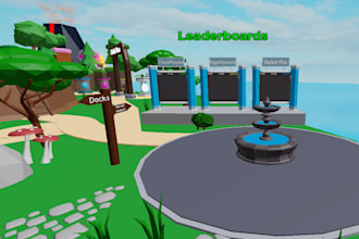 complete roblox game development and  graphics services
