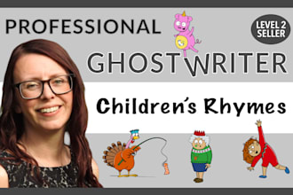 ghostwrite a rhyming story for children