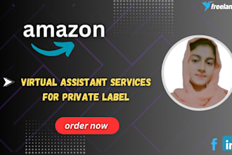 be your  amazon private label virtual assistant