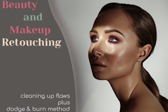 professionally retouch fashion, beauty, portrait photo