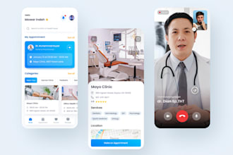 develop a hipaa compliant telehealth, healthcare medical app, telemedicine apps