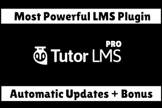 install tutor lms pro plugin with auto updates enabled