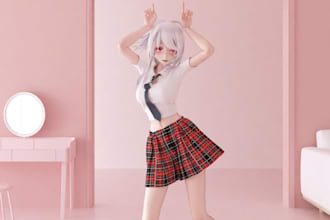 convert, fix and perfect your koikatsu model for mmd vrchat vtuber vrm sfm