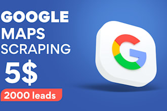 google maps scraper, b2b leads pull for you