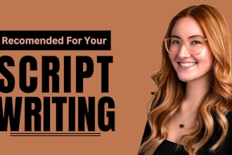 write an amazing movie script, youtube script, screenplay,fim script,movie recap